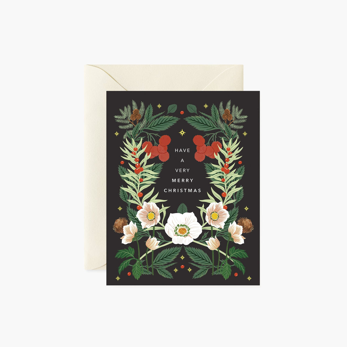 Christmas Rose | Holiday Card