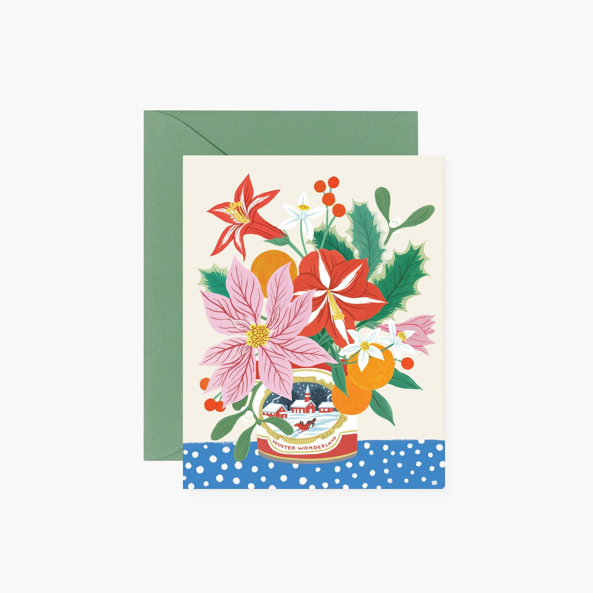 CHRISTMAS TIN | Holiday Card