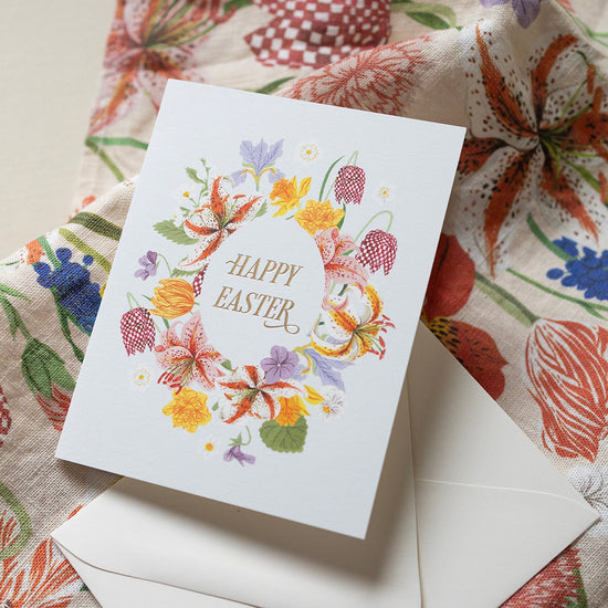 FLORA HAPPY EASTER | Greeting Card