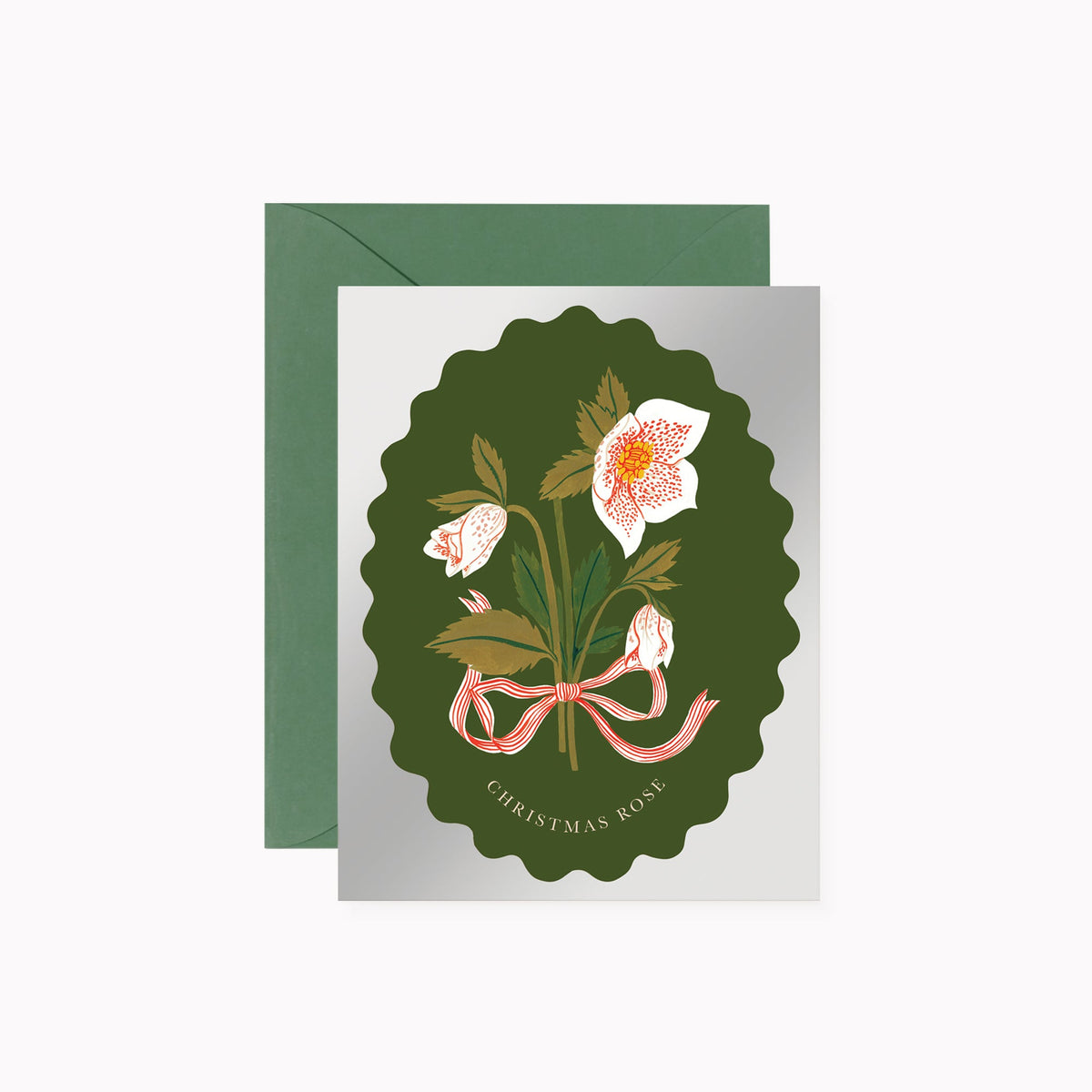 CHRISTMAS ROSE |  Holiday Card