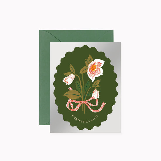 CHRISTMAS ROSE |  Holiday Card