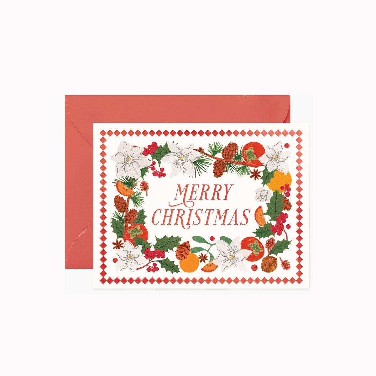 MERRY CHRISTMAS FLORA | greeting card