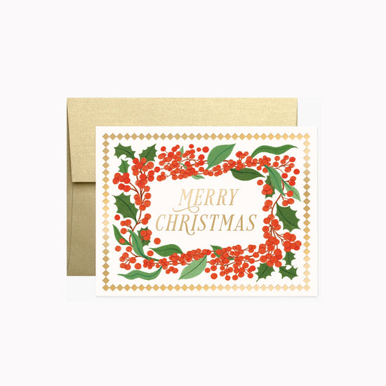 WINTER BERRIES |  Holiday Card