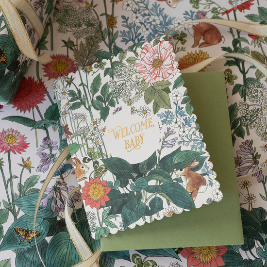WELCOME BABY | greeting card
