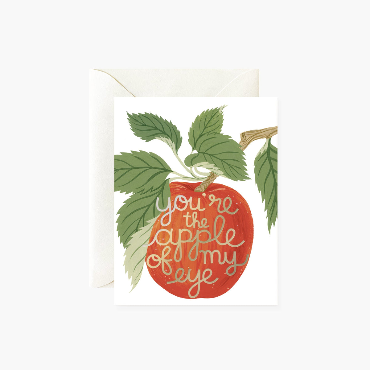APPLE OF MY EYE | Greeting Card