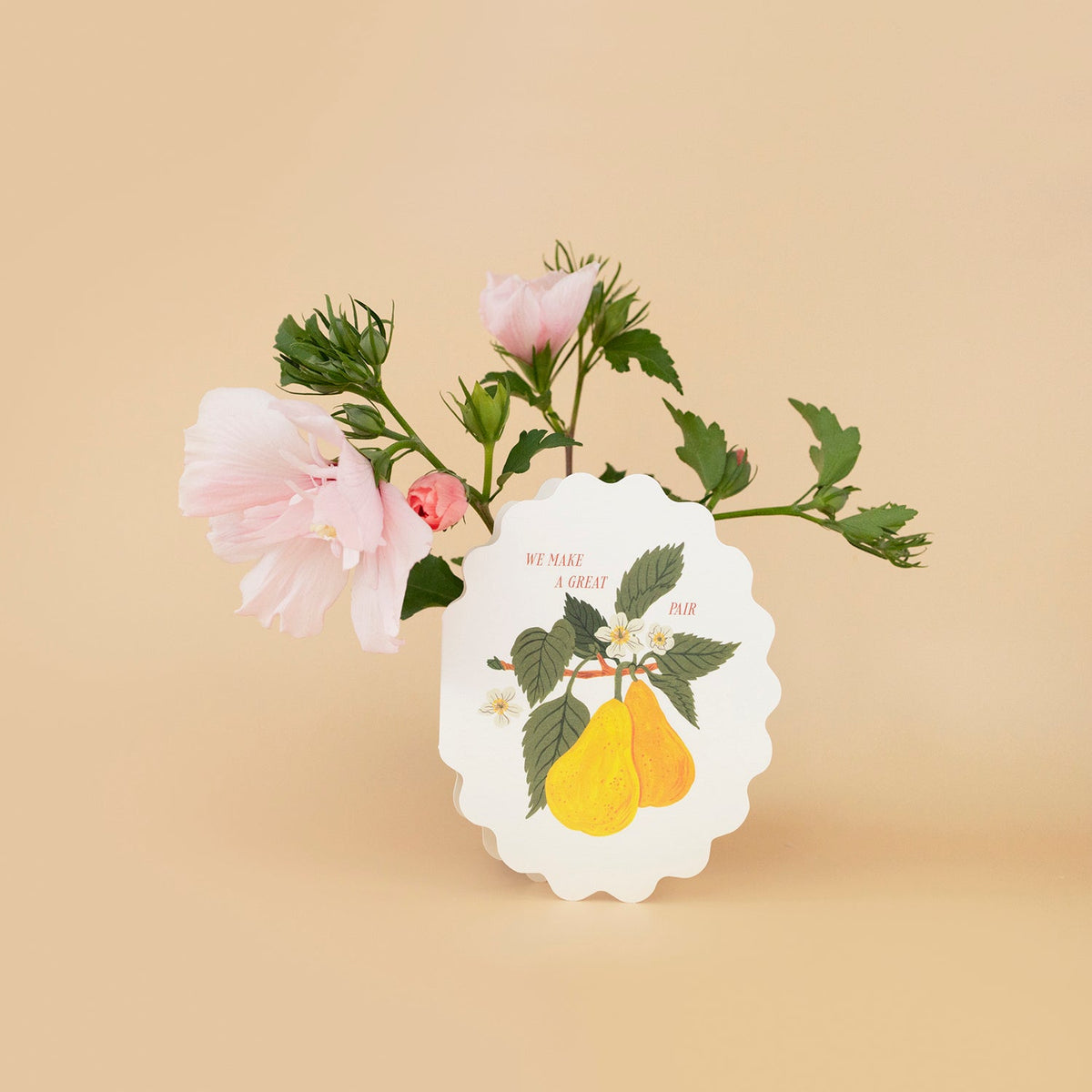 WE MAKE A GREAT PAIR  | greeting card