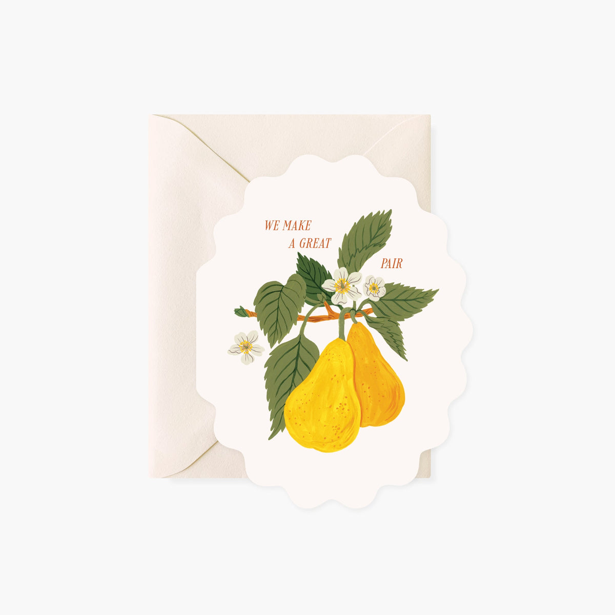 WE MAKE A GREAT PAIR  | greeting card