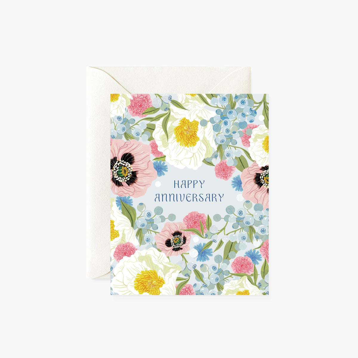 LUSH FLORA Happy Anniversary | Greeting Card