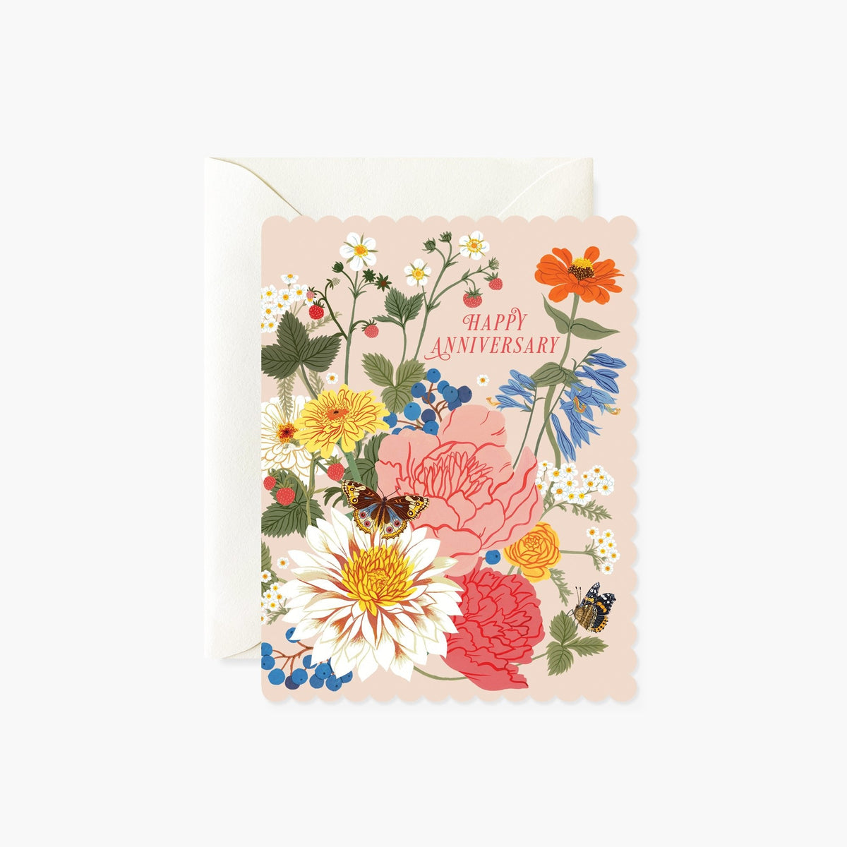 FLORA HAPPY ANNIVERSARY | greeting card