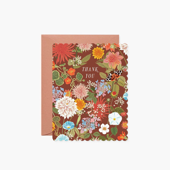 RUSSET Thank You | greeting card