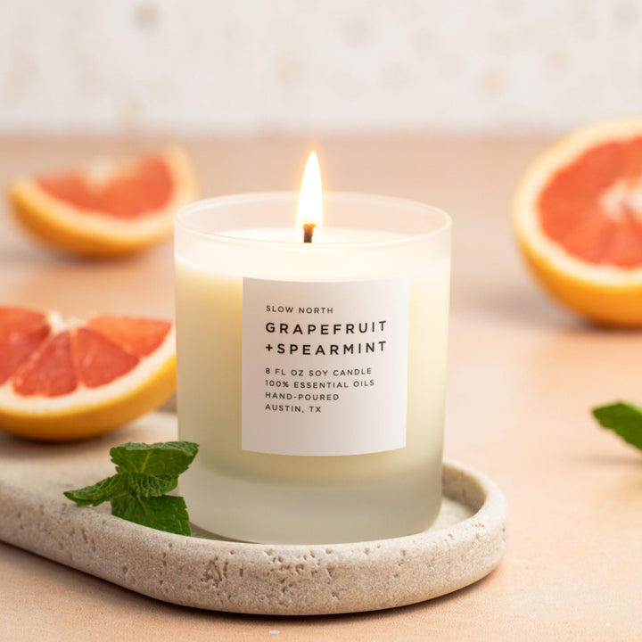 Grapefruit + Spearmint - Signature Candle