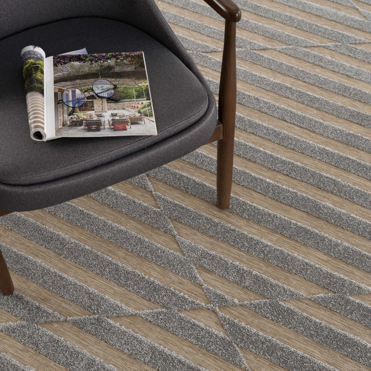 Webuye 3D Outdoor Area Rug - Clearance
