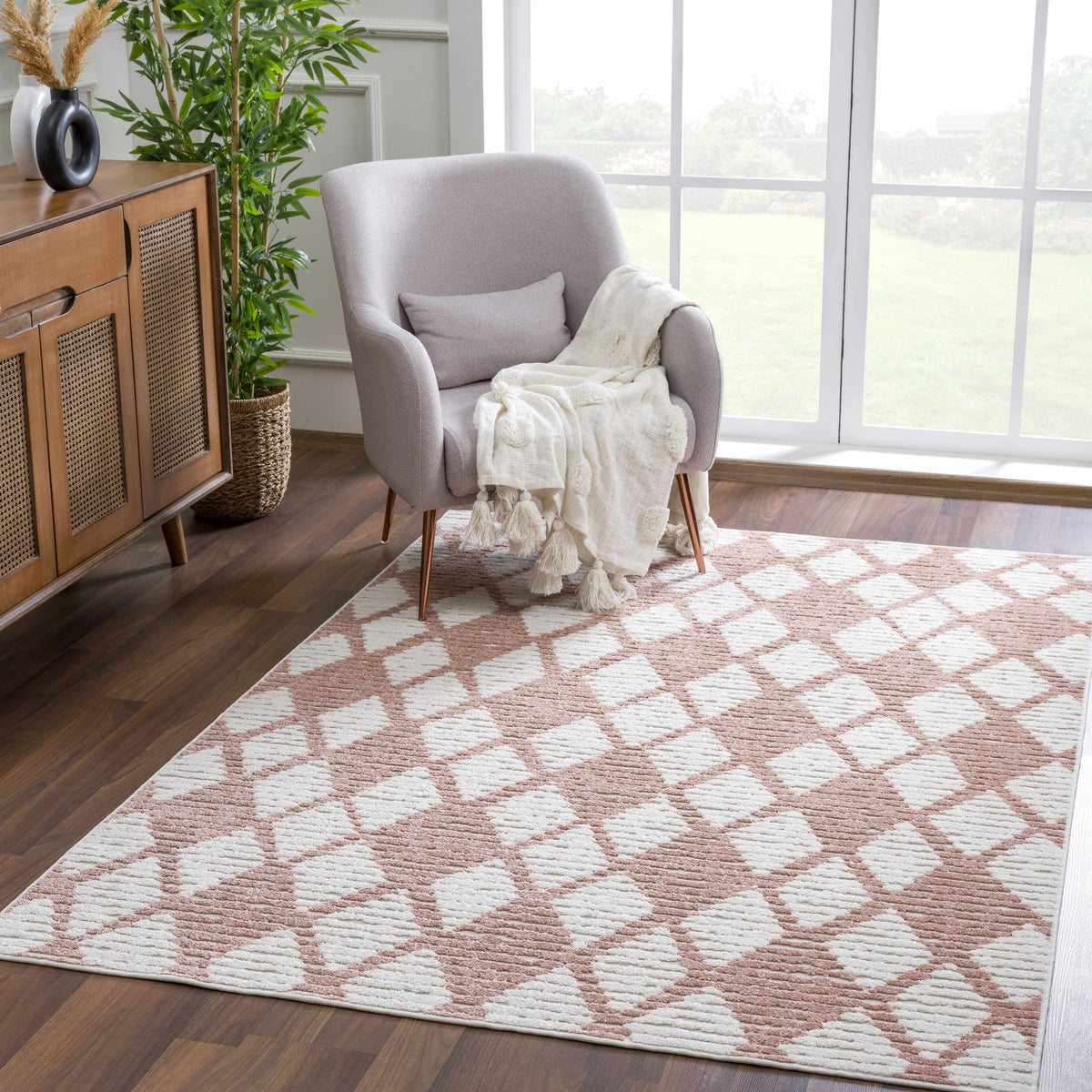 Mansilingan 3D Outdoor Area Rug - Clearance