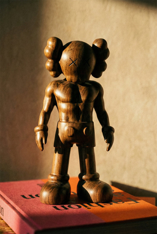 Handcrafted Wooden Bear Sculpture