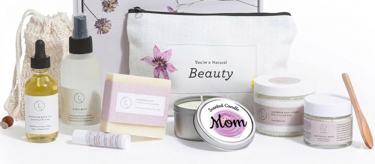 Lavender Spa Gift Box for Mom – Personalized Self-Care Gift