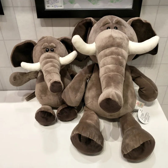 Stuffed Forest Animal Plush Toys – Lion, Tiger, Elephant & More