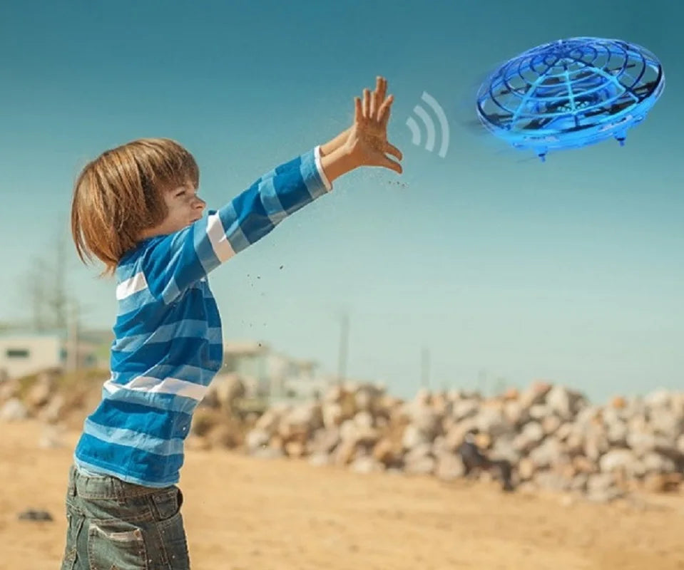 Mini UFO Flying Ball Drone – Induction Sensing Anti-Collision Helicopter Toy