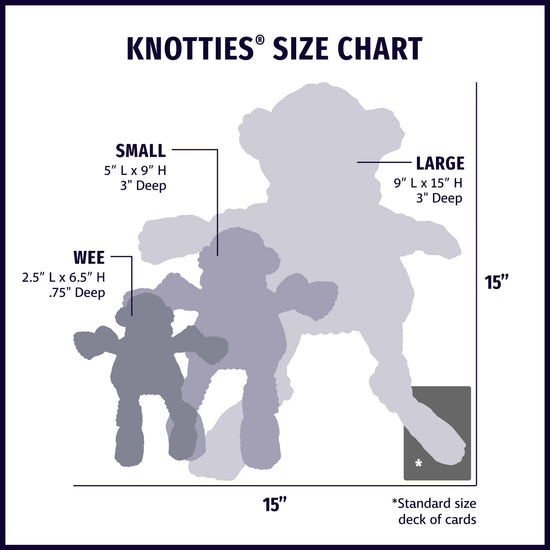 HuggleCause™, Project K-9 Hero, K-9 Chief Knottie® Plush Dog Toy, Large