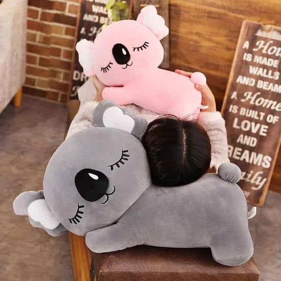 Giant Kawaii Koala Plush Toy (13.8-29.5 in) - Soft Stuffed Animal Sleeping Pillow Gift
