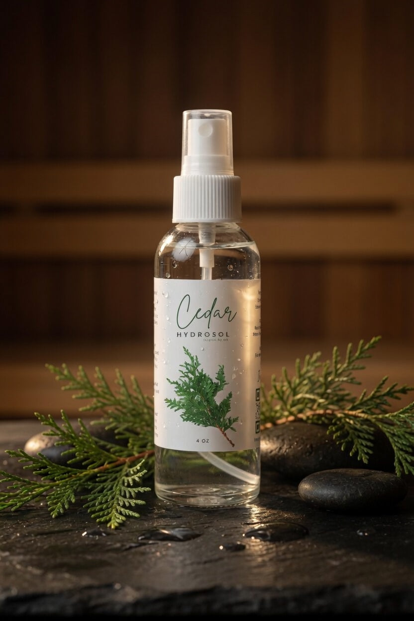 Cedar Hydrosol | Smudge Spray & Natural Insect Repellent