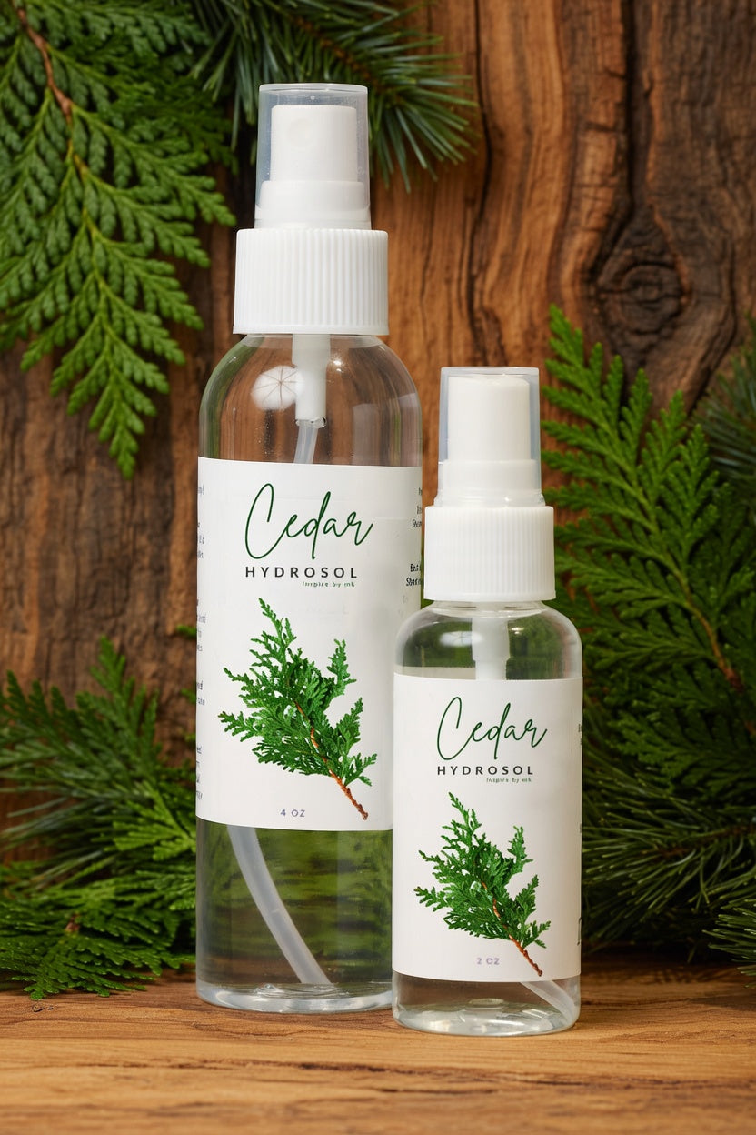 Cedar Hydrosol | Smudge Spray & Natural Insect Repellent