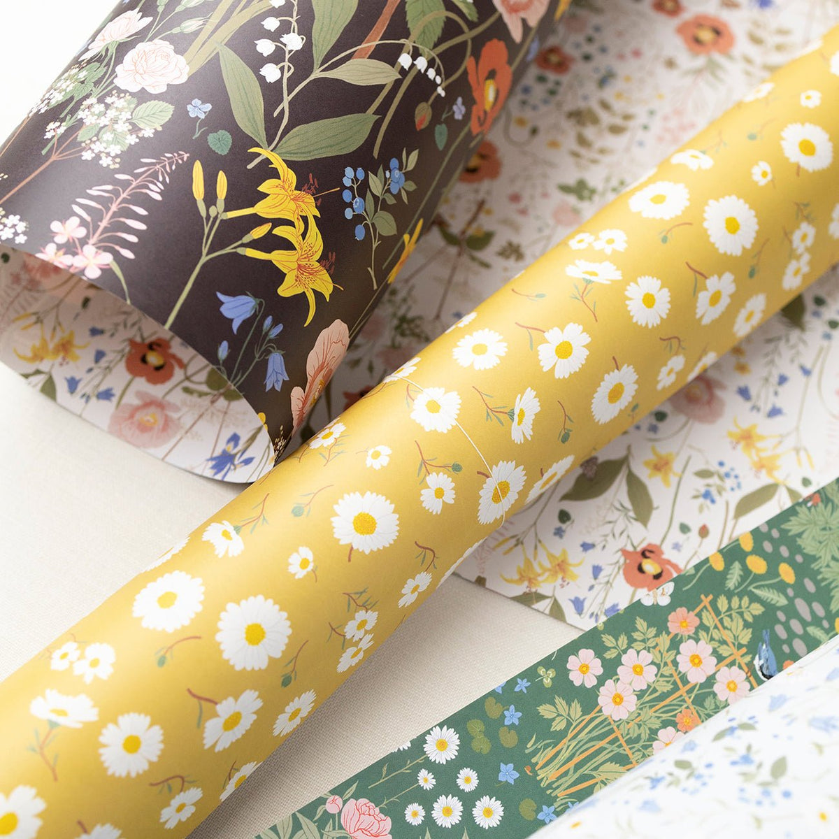 WILD FLOWERS | Double Sided Gift Wrap