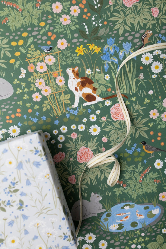 GARDEN | Double Sided Gift Wrap