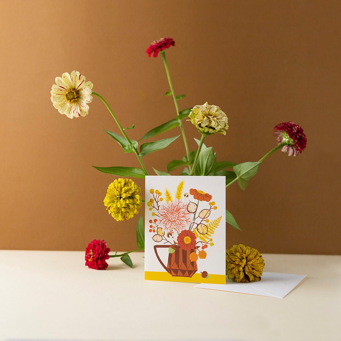 FALL VASE | Greeting Card