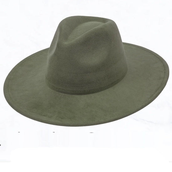 **Wide Leather Hair Hide Tan Hat Band Only w/ Turq 954a