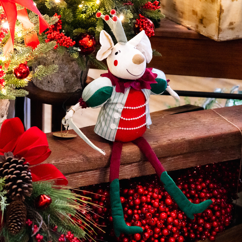 Stuffed Mouse King Doll