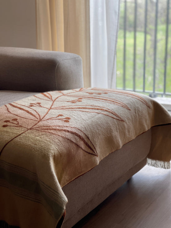 Sofia Throw Blanket - April Blossom