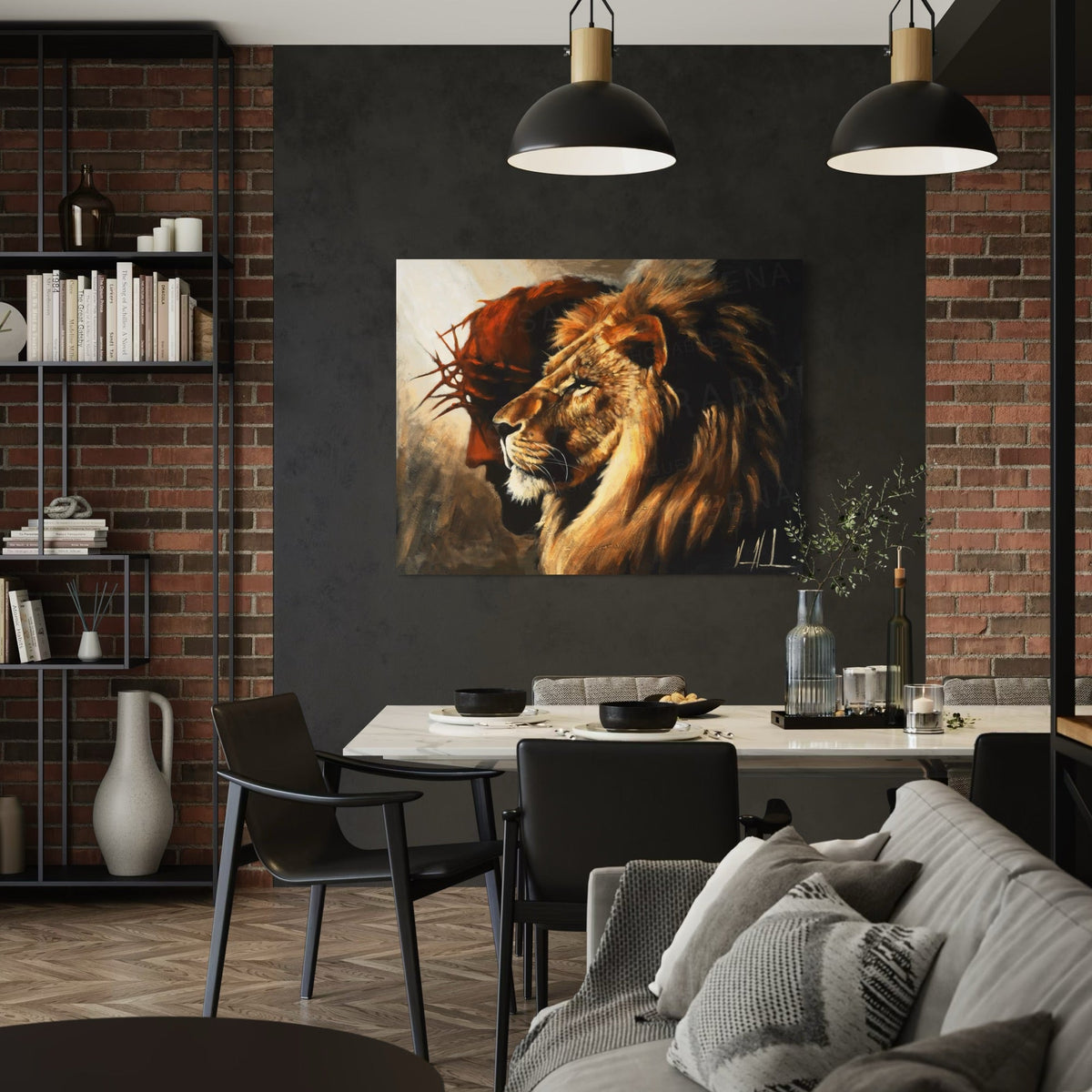 The Lion of Judah (Peace and Strength)