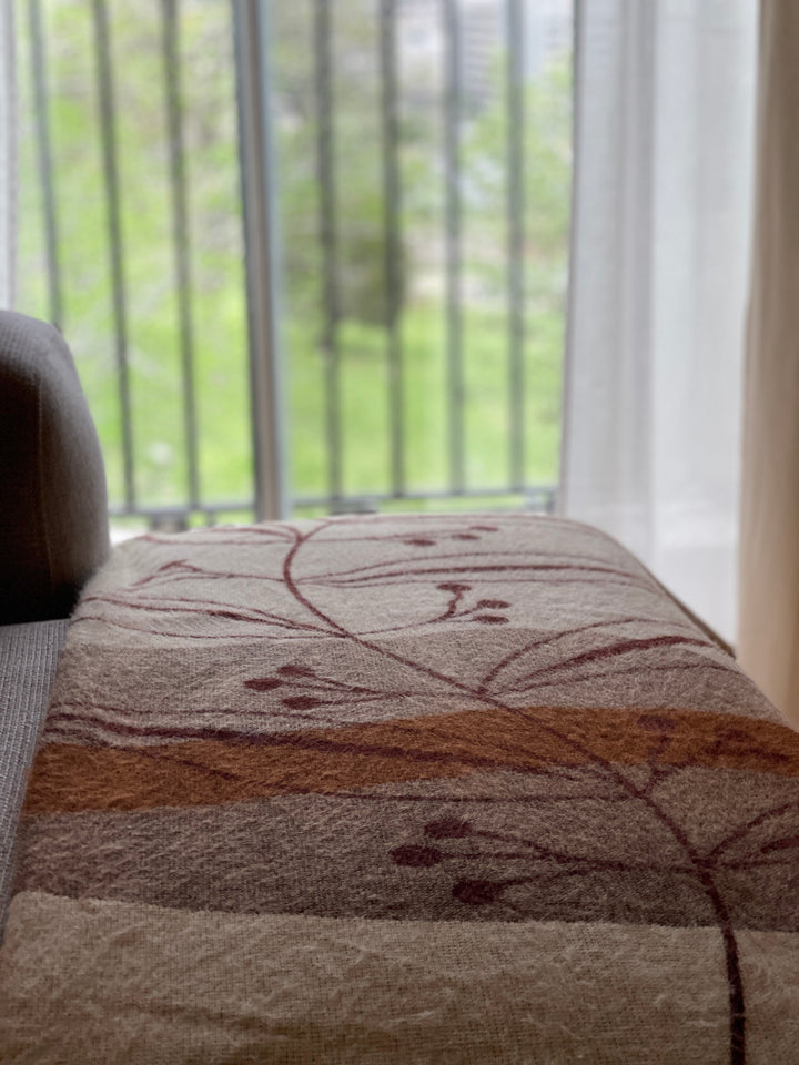 Sofia Throw Blanket - Silver Willow