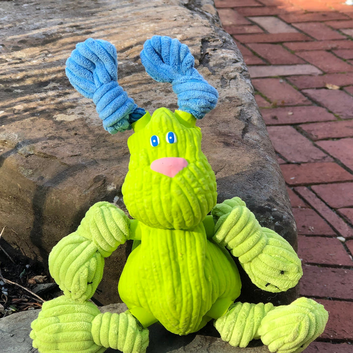 Huggle-Fusion® Bugsy Bunny Plush & Latex Dog Toy