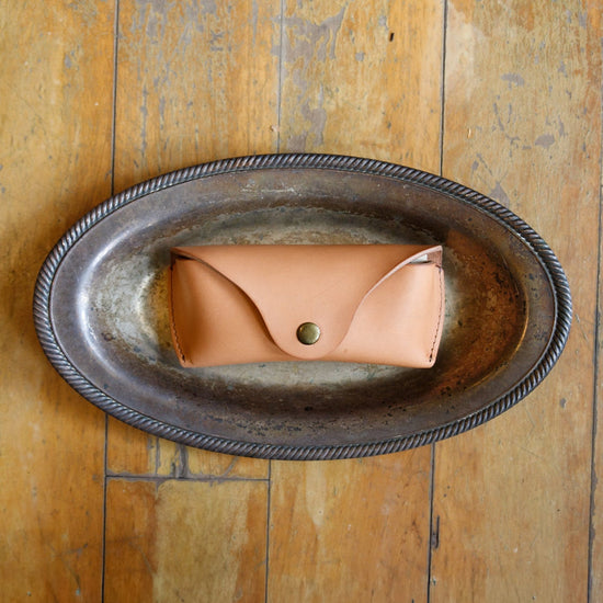 Leather Glasses Case - USA Made