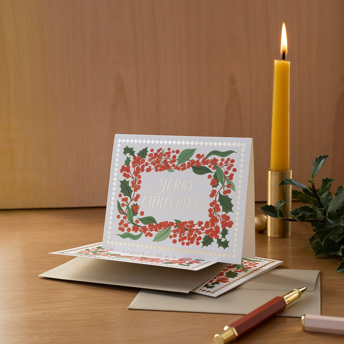 WINTER BERRIES |  Holiday Card