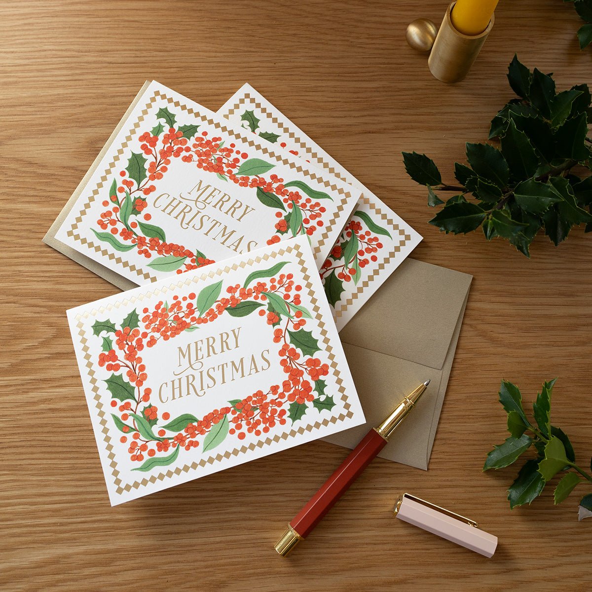 WINTER BERRIES |  Holiday Card