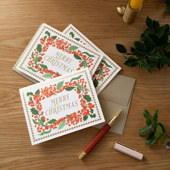 WINTER BERRIES |  Holiday Card
