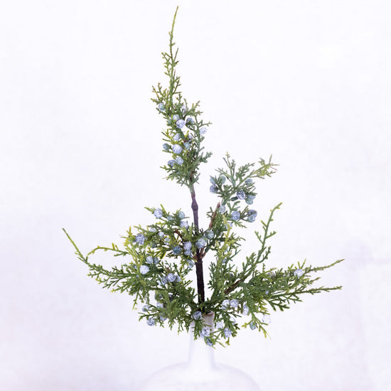 Juniper Spray with Berries Stem