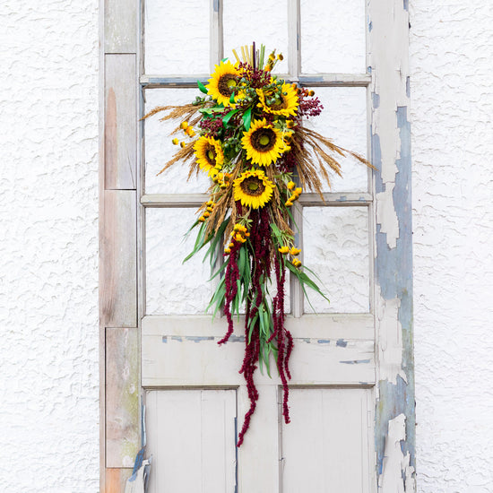 Sunflower Harvest Down Drop