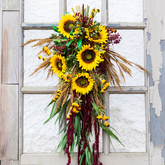 Sunflower Harvest Down Drop
