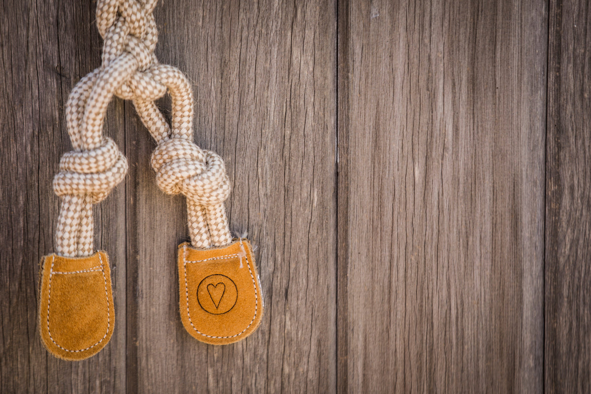Natural Rope Knottie® Dog Toys, 3 Pack, XL (16mm rope diameter)