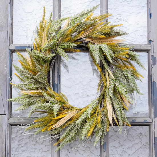 Cream Heather Wreath
