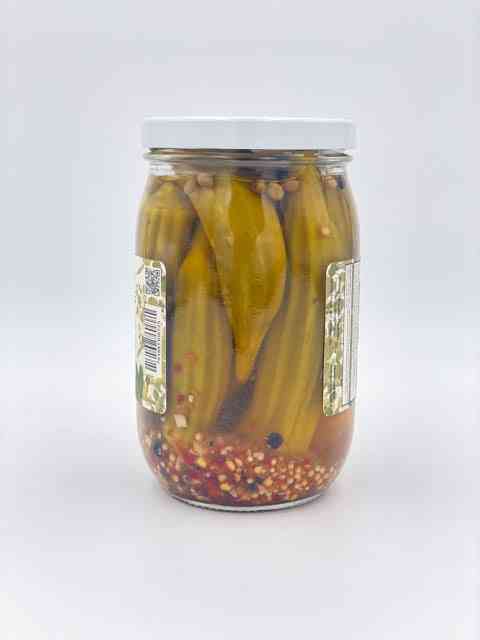 Gourmet Pickled Vegetables - Spicy Pickled Okra
