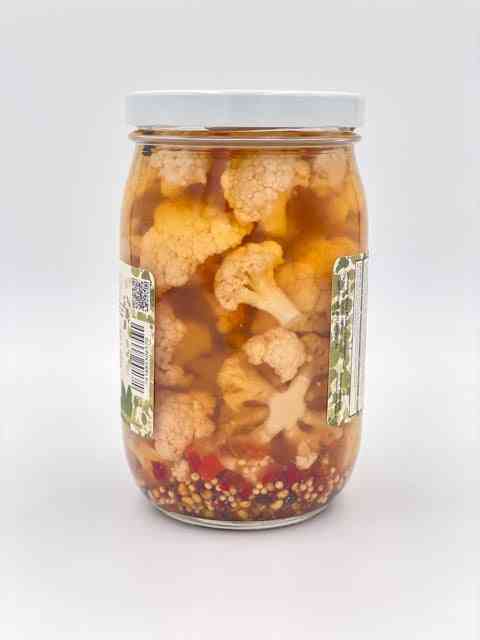 Spicy Pickled Cauliflower - Gourmet Pickled Vegetables