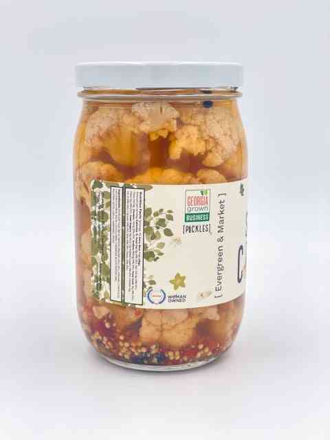 Spicy Pickled Cauliflower - Gourmet Pickled Vegetables