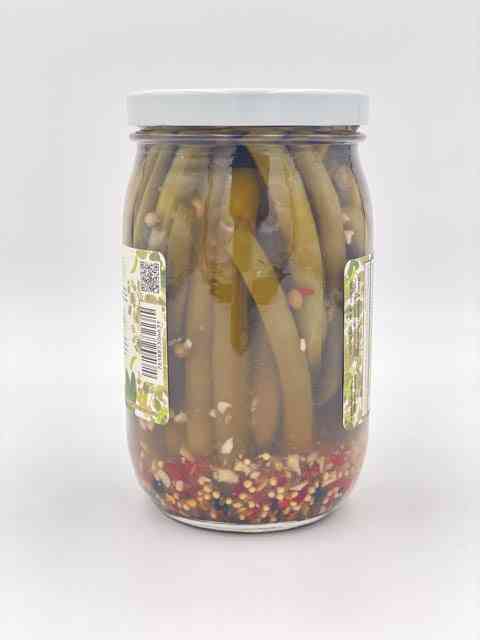Spicy Pickled Green Beans - Pickled Vegetables for Charcuterie