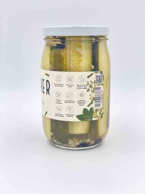 Garlic Dill Pickles - Kosher Dill Pickle Spears