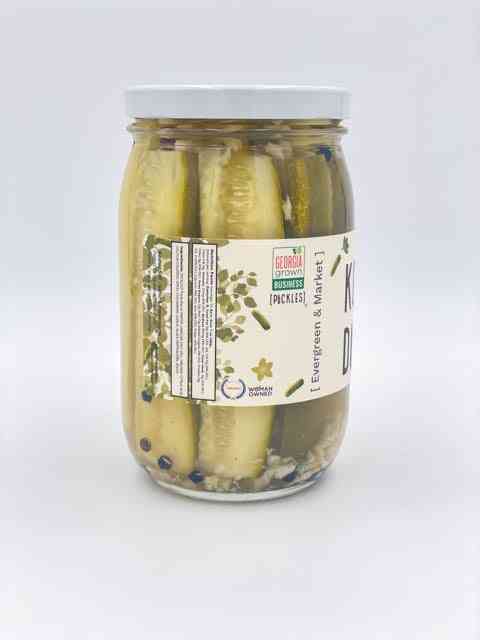 Garlic Dill Pickles - Kosher Dill Pickle Spears