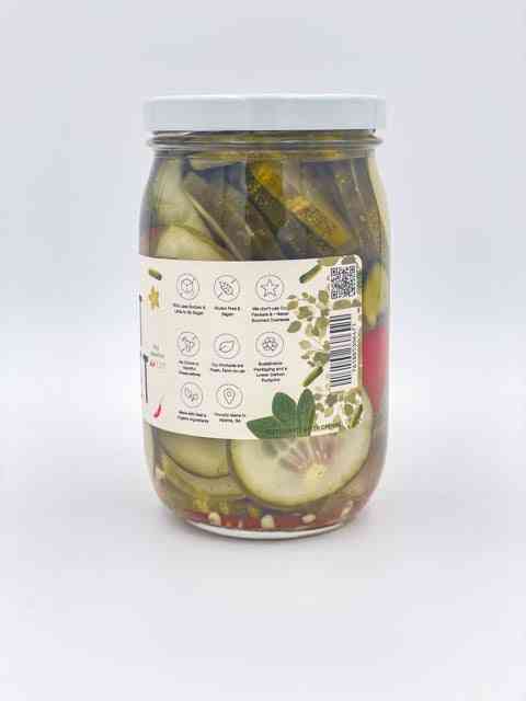 Sweet and Spicy Pickles — The Heat and Sweet